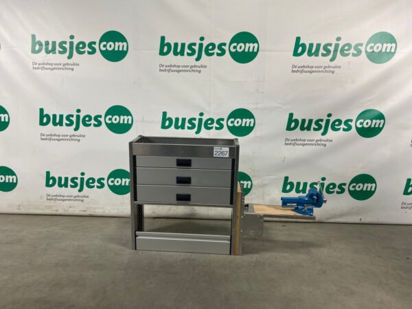 Aluca aluminium bedrijfswageninrichting gebruikt (nr 2267) - Afbeelding 9
