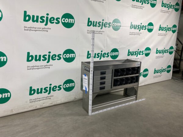 Aluca aluminium bedrijfswageninrichting gebruikt (nr 2268) - Afbeelding 3