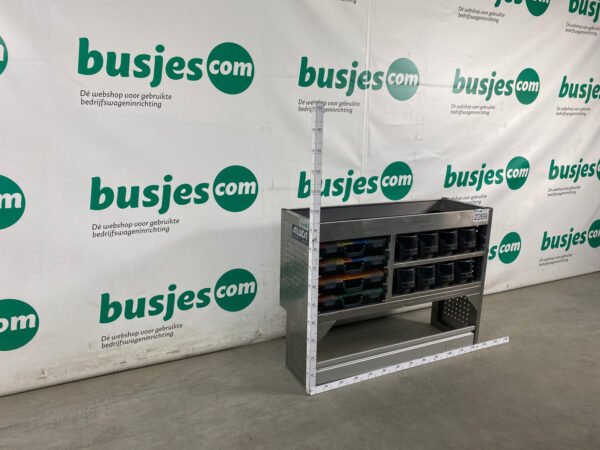 Aluca aluminium bedrijfswageninrichting gebruikt (nr 2269) - Afbeelding 3