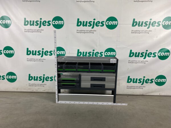 Bott Vario aluminium gebruikte bedrijfswagen inrichting (nr 2270)
