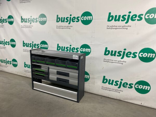 Bott Vario aluminium gebruikte bedrijfswagen inrichting (nr 2270) - Afbeelding 4