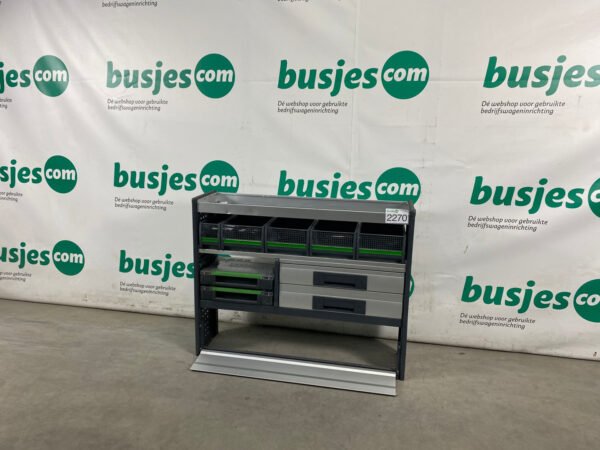 Bott Vario aluminium gebruikte bedrijfswagen inrichting (nr 2270) - Afbeelding 5