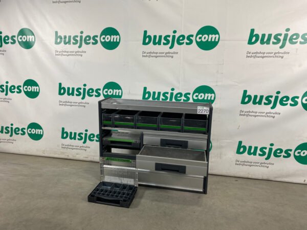 Bott Vario aluminium gebruikte bedrijfswagen inrichting (nr 2270) - Afbeelding 6
