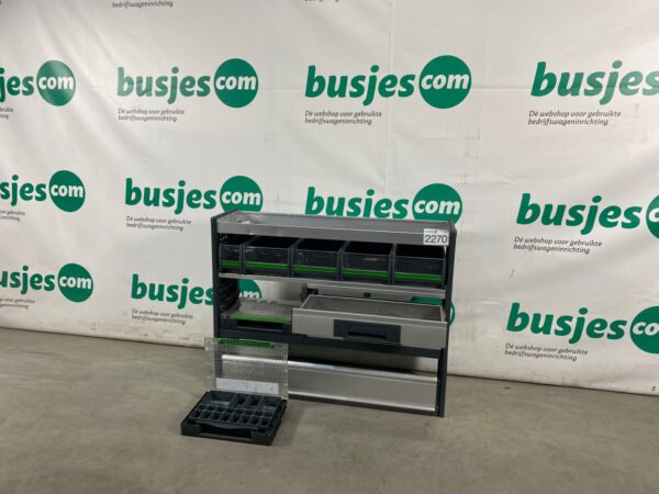Bott Vario aluminium gebruikte bedrijfswagen inrichting (nr 2270) - Afbeelding 7
