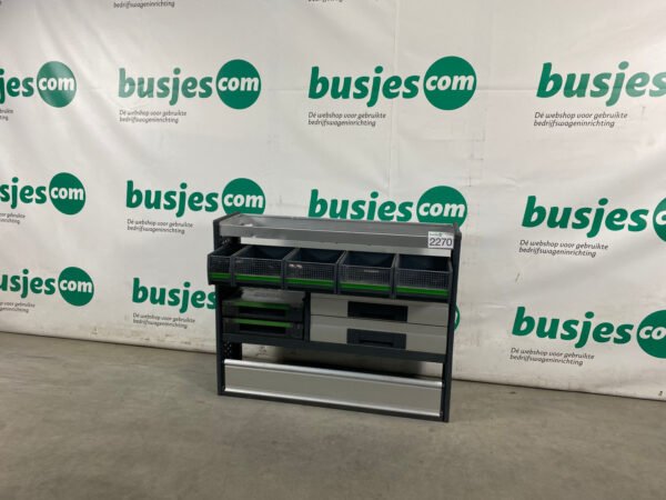 Bott Vario aluminium gebruikte bedrijfswagen inrichting (nr 2270) - Afbeelding 8