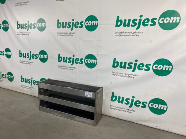 Aluca aluminium bedrijfswageninrichting gebruikt (nr 2271) - Afbeelding 4