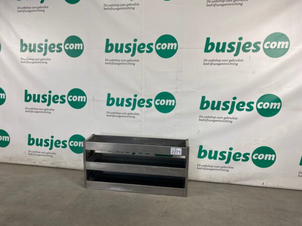 Aluca aluminium bedrijfswageninrichting gebruikt (nr 2271) - Afbeelding 5