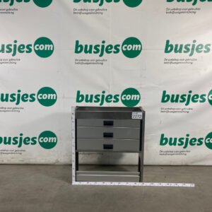Aluca aluminium bedrijfswageninrichting gebruikt (nr 2272)