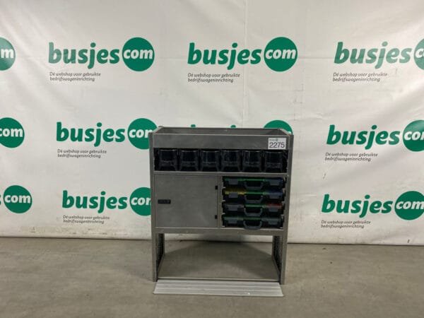 Aluca aluminium bedrijfswageninrichting gebruikt (nr 2275) - Afbeelding 5