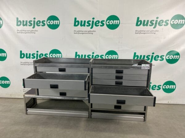 Aluca aluminium bedrijfswageninrichting gebruikt (nr 2279) - Afbeelding 8