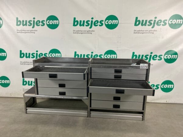 Aluca aluminium bedrijfswageninrichting gebruikt (nr 2279) - Afbeelding 9