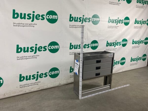 Aluca aluminium bedrijfswageninrichting gebruikt (nr 2281) - Afbeelding 3
