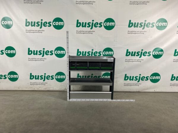 Bott Vario aluminium gebruikte bedrijfswagen inrichting (nr 2283)