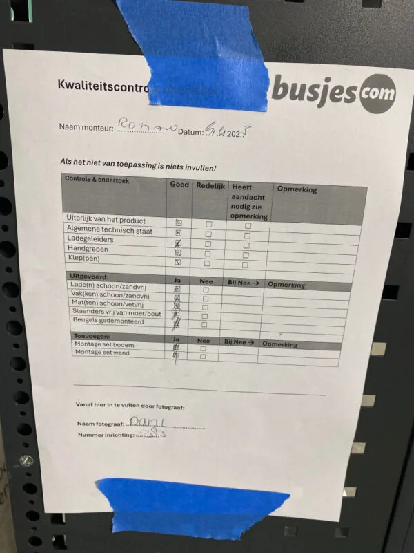 Bott Vario aluminium gebruikte bedrijfswagen inrichting (nr 2283) - Afbeelding 7