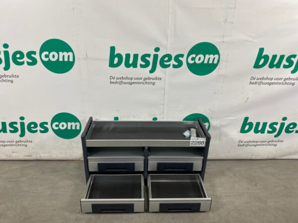 Bott Vario aluminium gebruikte bedrijfswagen inrichting (nr 2288) - Afbeelding 6