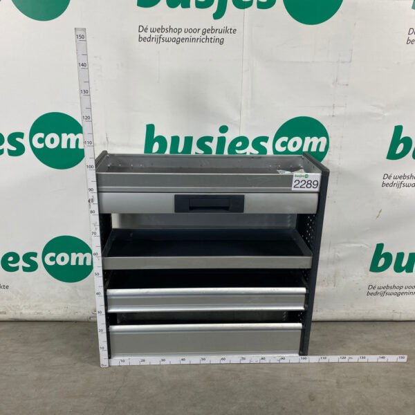 Bott Vario aluminium gebruikte bedrijfswagen inrichting (nr 2289)