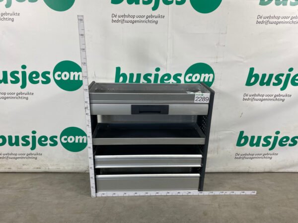Bott Vario aluminium gebruikte bedrijfswagen inrichting (nr 2289) - Afbeelding 2