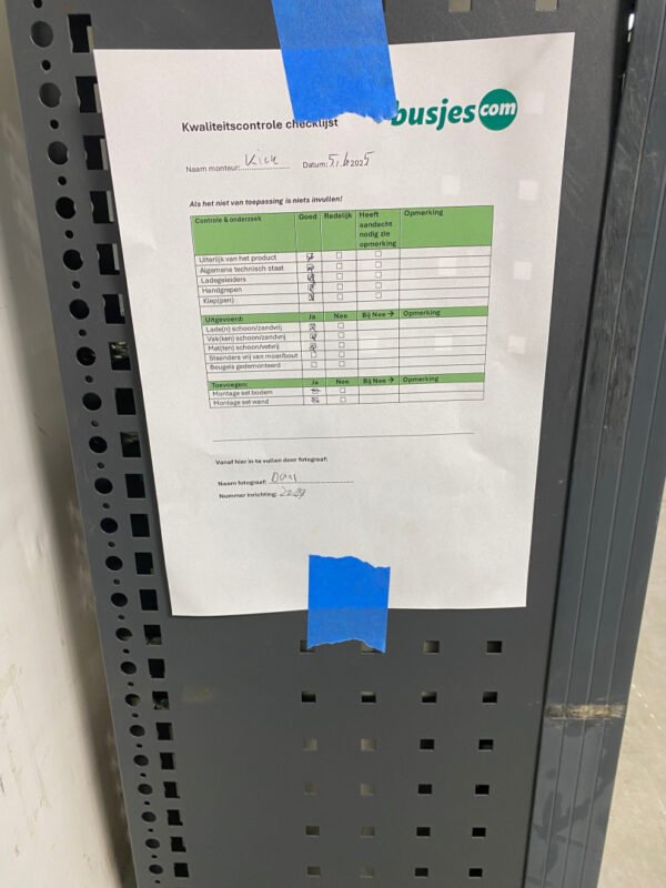 Bott Vario aluminium gebruikte bedrijfswagen inrichting (nr 2289) - Afbeelding 9