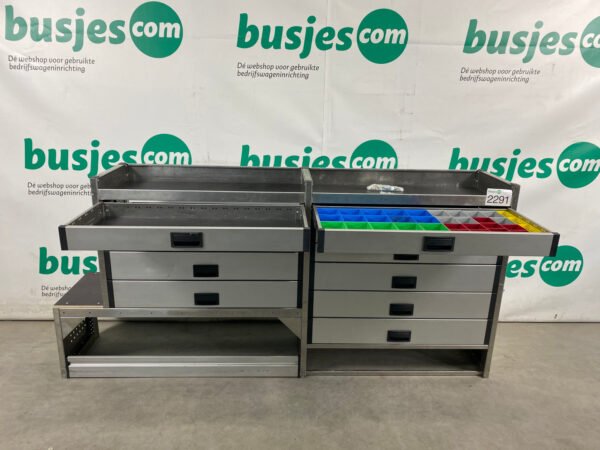 Aluca aluminium bedrijfswageninrichting gebruikt (nr 2291) - Afbeelding 12