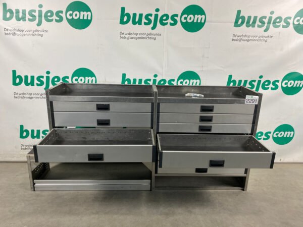 Aluca aluminium bedrijfswageninrichting gebruikt (nr 2291) - Afbeelding 9