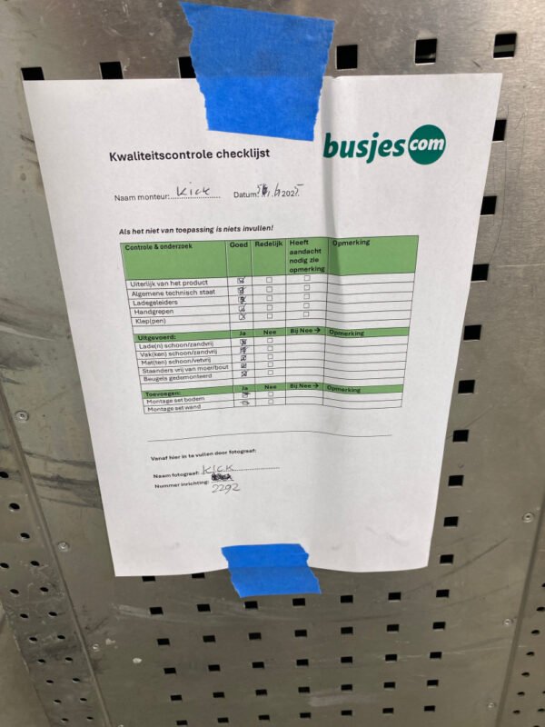 Aluca aluminium bedrijfswageninrichting gebruikt (nr 2292) - Afbeelding 12