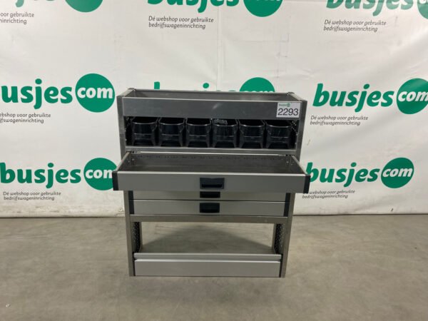 Aluca aluminium bedrijfswageninrichting gebruikt (nr 2293) - Afbeelding 10