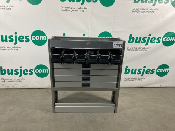 Aluca aluminium bedrijfswageninrichting gebruikt (nr 2293) - Afbeelding 11