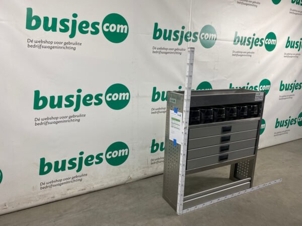Aluca aluminium bedrijfswageninrichting gebruikt (nr 2293) - Afbeelding 3