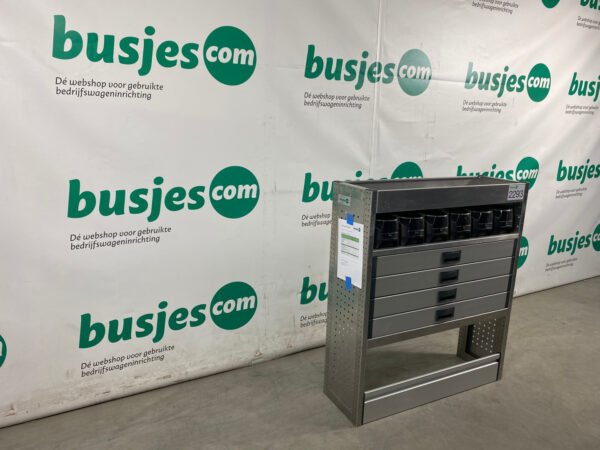 Aluca aluminium bedrijfswageninrichting gebruikt (nr 2293) - Afbeelding 4