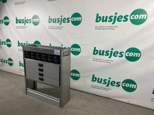 Aluca aluminium bedrijfswageninrichting gebruikt (nr 2293) - Afbeelding 5