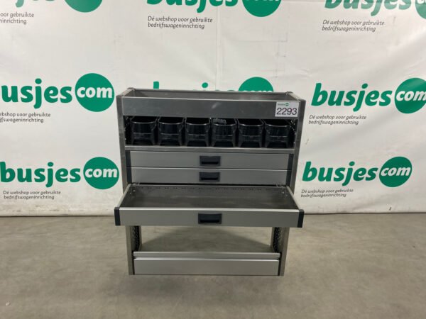 Aluca aluminium bedrijfswageninrichting gebruikt (nr 2293) - Afbeelding 8