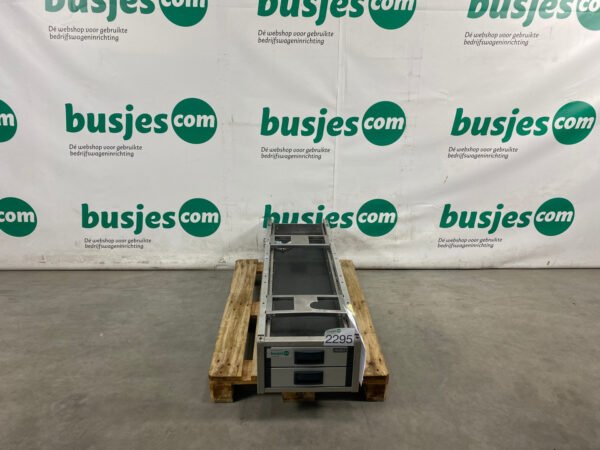 Aluca aluminium bedrijfswageninrichting gebruikt (nr 2295) - Afbeelding 2
