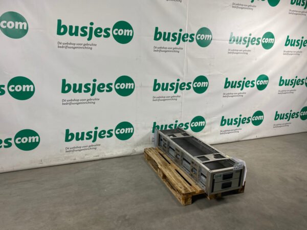Aluca aluminium bedrijfswageninrichting gebruikt (nr 2295) - Afbeelding 3