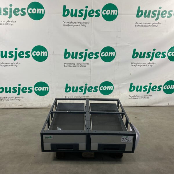Bott Vario aluminium gebruikte bedrijfswagen inrichting (nr 2297)