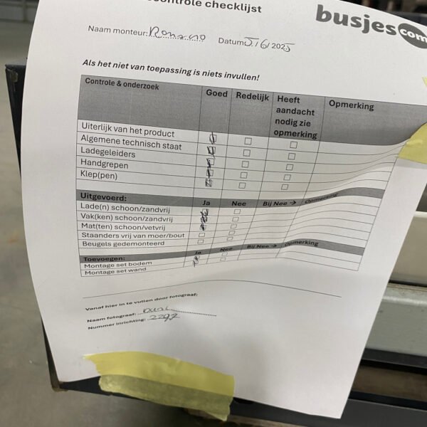 Bott Vario aluminium gebruikte bedrijfswagen inrichting (nr 2297) - Afbeelding 8