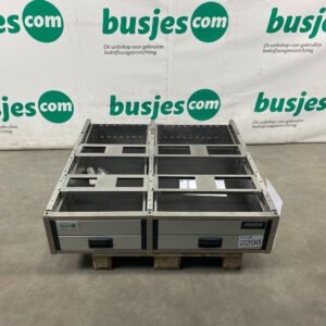 Aluca aluminium bedrijfswageninrichting gebruikt (nr 2298)