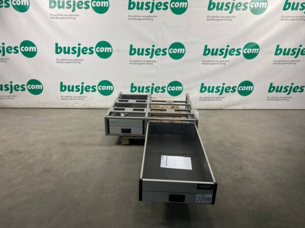 Aluca aluminium bedrijfswageninrichting gebruikt (nr 2298) - Afbeelding 5
