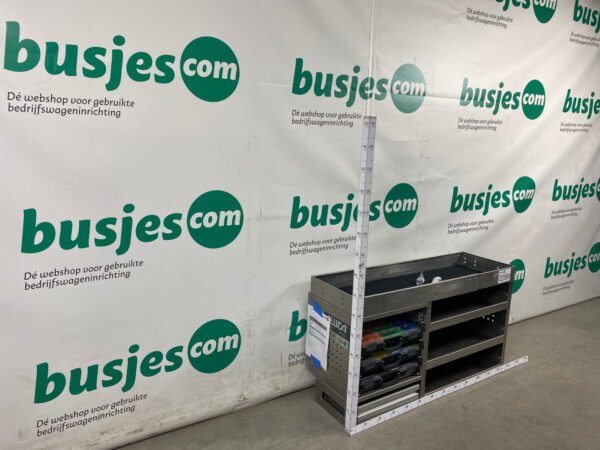 Aluca aluminium bedrijfswageninrichting gebruikt (nr 2299) - Afbeelding 3