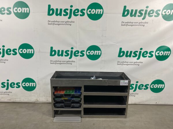 Aluca aluminium bedrijfswageninrichting gebruikt (nr 2299) - Afbeelding 6