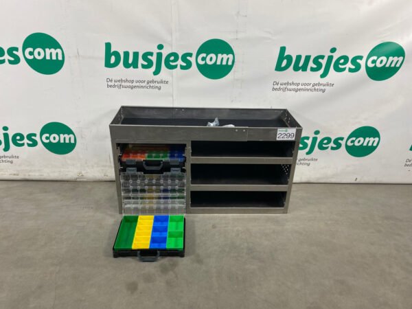 Aluca aluminium bedrijfswageninrichting gebruikt (nr 2299) - Afbeelding 8
