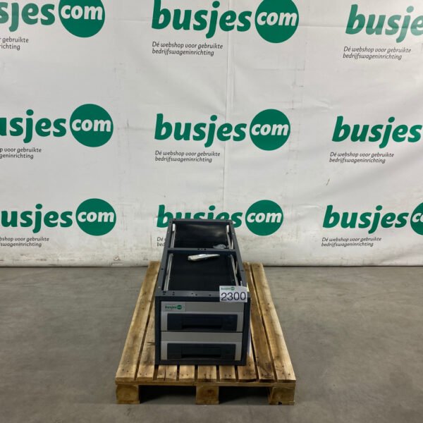 Bott Vario aluminium gebruikte bedrijfswagen inrichting (nr 2300)