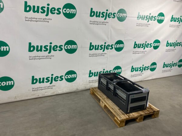 Bott Vario aluminium gebruikte bedrijfswagen inrichting (nr 2300) - Afbeelding 3