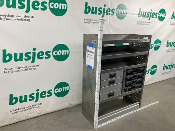 Aluca aluminium bedrijfswageninrichting gebruikt (nr 2302) - Afbeelding 3