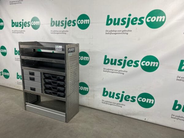 Aluca aluminium bedrijfswageninrichting gebruikt (nr 2302) - Afbeelding 5