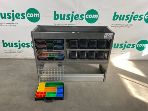 Aluca aluminium bedrijfswageninrichting gebruikt (nr 2303) - Afbeelding 10