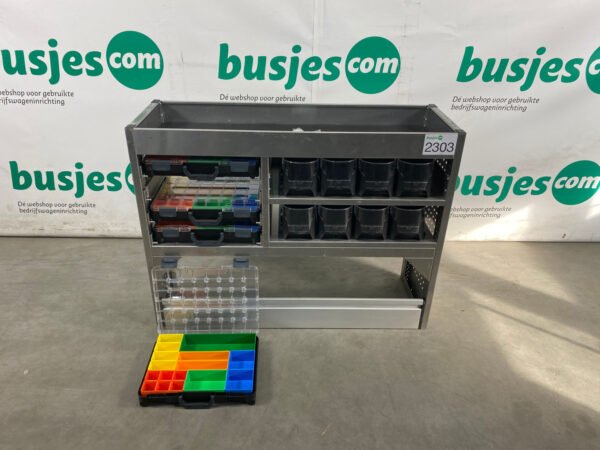 Aluca aluminium bedrijfswageninrichting gebruikt (nr 2303) - Afbeelding 11