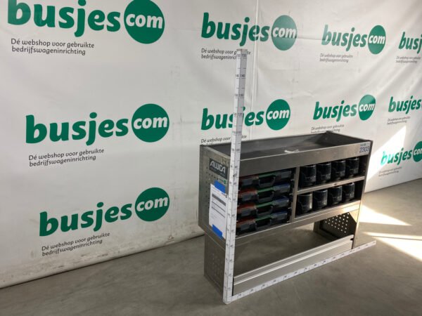Aluca aluminium bedrijfswageninrichting gebruikt (nr 2303) - Afbeelding 3
