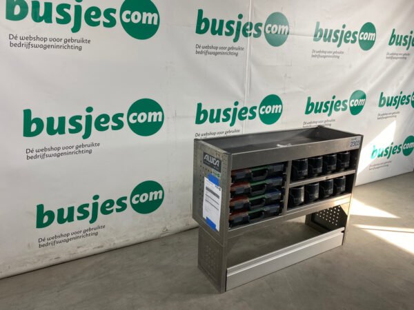 Aluca aluminium bedrijfswageninrichting gebruikt (nr 2303) - Afbeelding 4