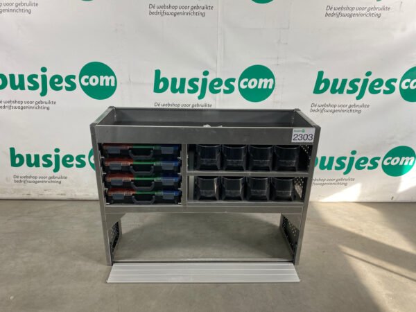 Aluca aluminium bedrijfswageninrichting gebruikt (nr 2303) - Afbeelding 6