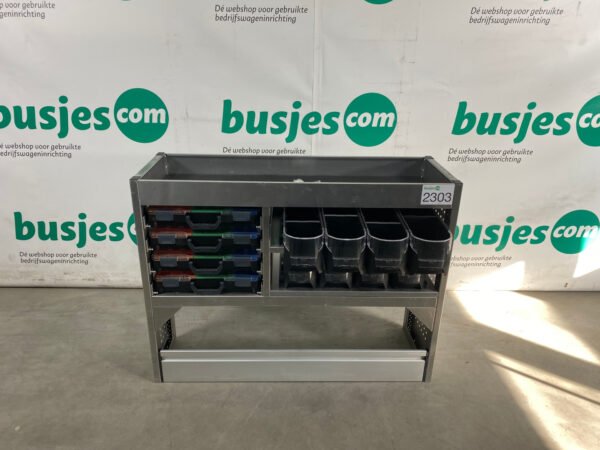 Aluca aluminium bedrijfswageninrichting gebruikt (nr 2303) - Afbeelding 8